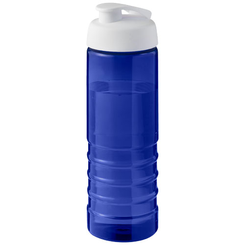 Bouteille sport personnalisable 750 ml Ocean Plastic H2O Active® Bleu et Blanc